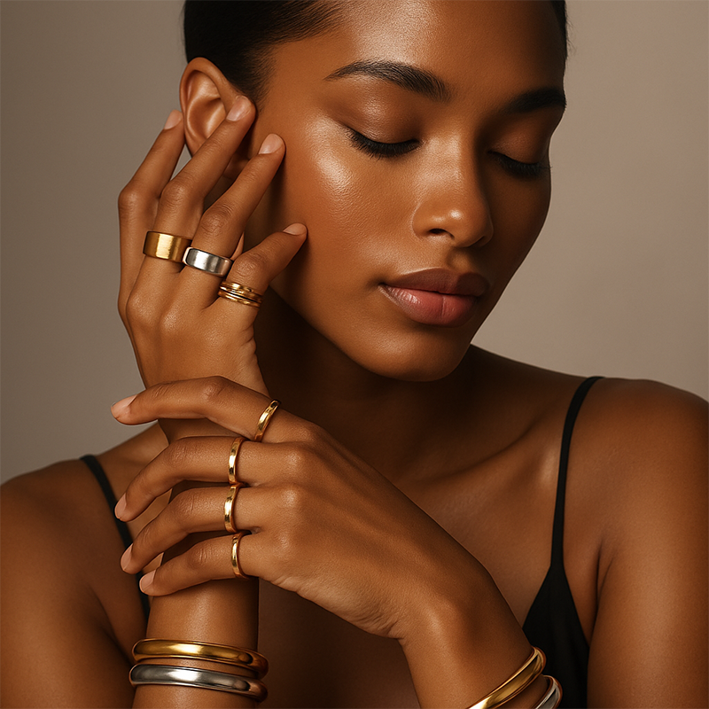 Metallic Magic: Choosing Metallic Shades That Complement Your Skin Tone